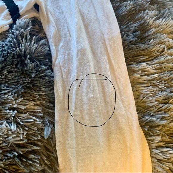 Black and Ivory Sanctuary Sweater, Sz Small - Picture 5 of 9